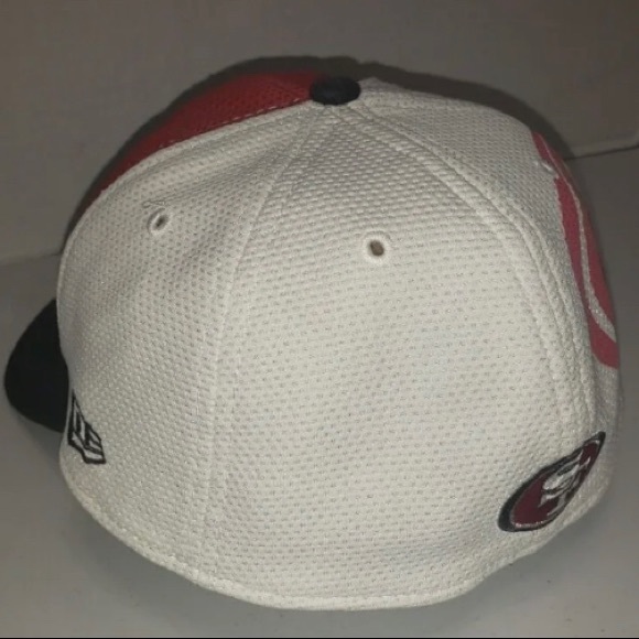 San Francisco 49ers Red, White and Black Flex Fit Hat, size M/L - Picture 3 of 4